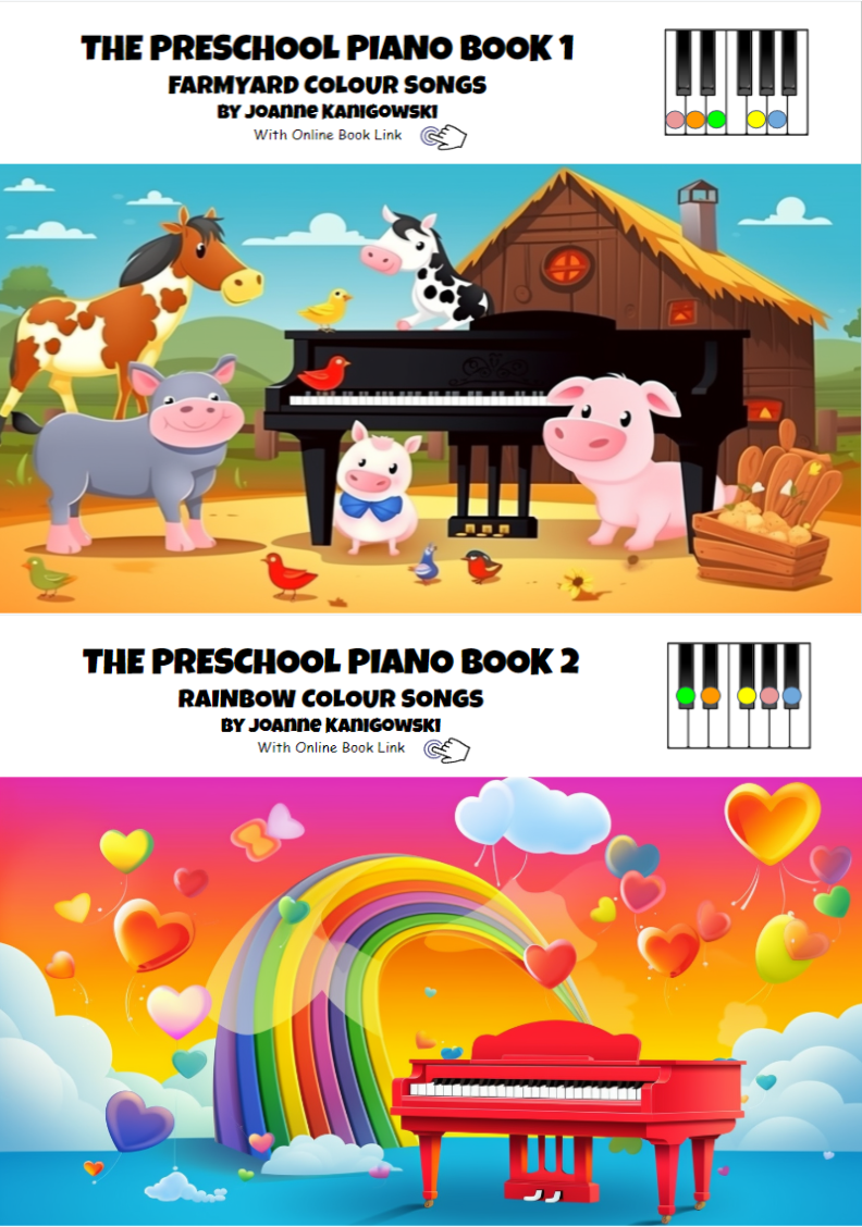 The Preschool Piano Series Sample Pages - Play Around Piano